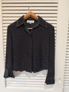 Caroline Rose Beaded Jacket/Shirt